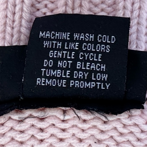 Pink Cowl Neck “It’s Our Time” Sweater - Picture 5 of 10